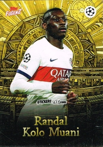 Cromo Randal Kolo Muani - Fugenz Uefa Club Competitions 2023-2024 n. 36 - Topps