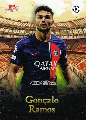 Cromo Gonçalo Ramos - Fugenz Uefa Club Competitions 2023-2024 n. 37 - Topps