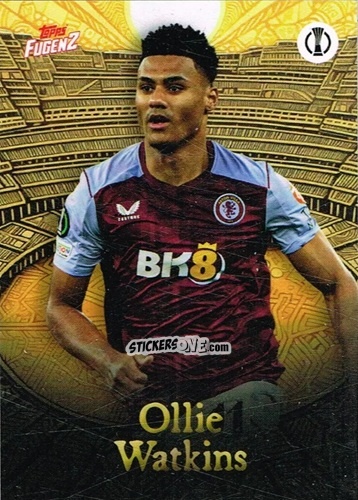 Sticker Ollie Watkins - Fugenz Uefa Club Competitions 2023-2024 n. 39 - Topps