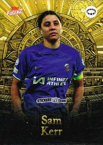 Figurina Sam Kerr - Fugenz Uefa Club Competitions 2023-2024 n. 44 - Topps