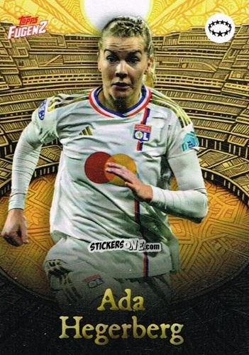 Sticker Ada Hegerberg - Fugenz Uefa Club Competitions 2023-2024 n. 47 - Topps