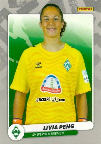 Sticker Livia Peng - Frauen Bundesliga 2024-2025
 n. BASE-69 - Panini