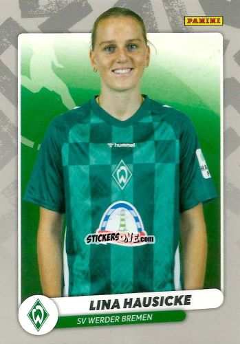 Sticker Lina Hausicke - Frauen Bundesliga 2024-2025
 n. BASE-71 - Panini