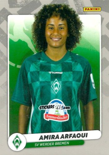 Sticker Amira Arfaoui - Frauen Bundesliga 2024-2025
 n. BASE-72 - Panini