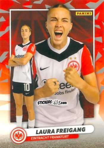 Figurina Laura Freigang - Frauen Bundesliga 2024-2025
 n. GOAL-07 - Panini