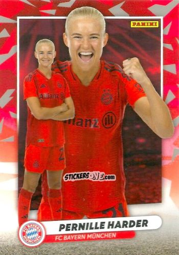 Cromo Pernille Harder - Frauen Bundesliga 2024-2025
 n. GOAL-09 - Panini