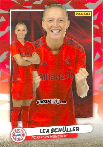 Cromo Lea Schuller - Frauen Bundesliga 2024-2025
 n. GOAL-14 - Panini