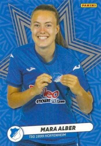 Sticker Mara Alber - Frauen Bundesliga 2024-2025
 n. RISE-2 - Panini