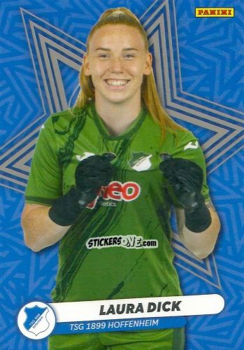 Cromo Laura Dick - Frauen Bundesliga 2024-2025
 n. RISE-4 - Panini
