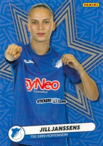 Sticker Jill Janssens - Frauen Bundesliga 2024-2025
 n. RISE-9 - Panini