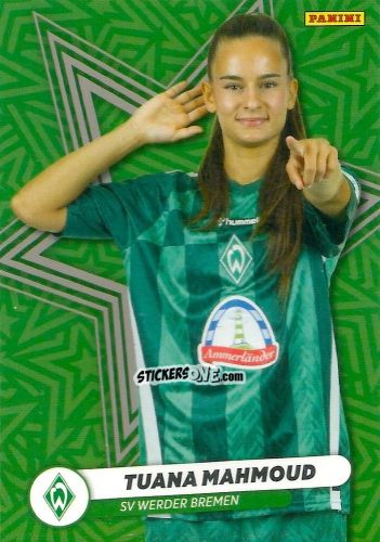Sticker Tuana Mahmoud - Frauen Bundesliga 2024-2025
 n. RISE-11 - Panini
