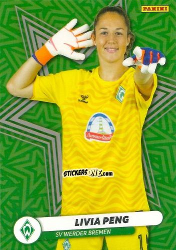 Cromo Livia Peng - Frauen Bundesliga 2024-2025
 n. RISE-13 - Panini