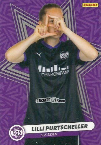 Figurina Lilli Purtscheller - Frauen Bundesliga 2024-2025
 n. RISE-14 - Panini