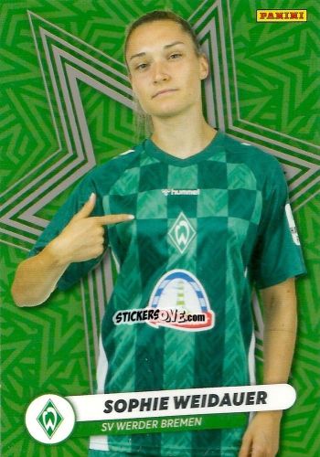 Sticker Sophie Weidauer - Frauen Bundesliga 2024-2025
 n. RISE-20 - Panini