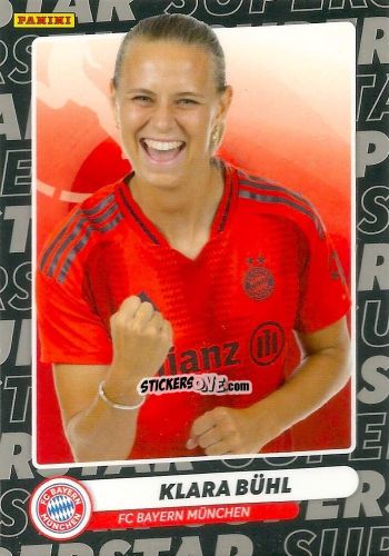 Cromo Klara Buhl - Frauen Bundesliga 2024-2025
 n. STAR-2 - Panini