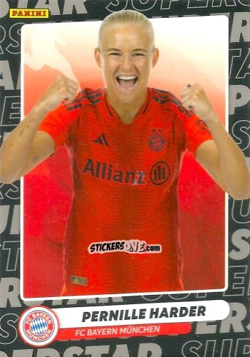 Cromo Pernille Harder - Frauen Bundesliga 2024-2025
 n. STAR-7 - Panini