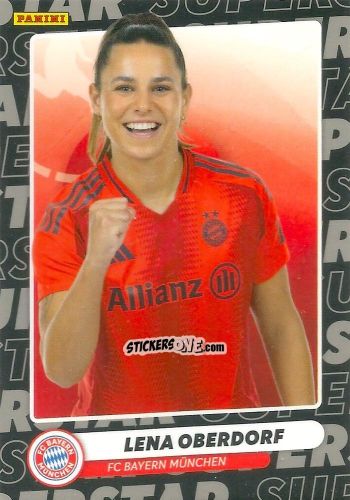 Cromo Lena Oberdorf - Frauen Bundesliga 2024-2025
 n. STAR-8 - Panini