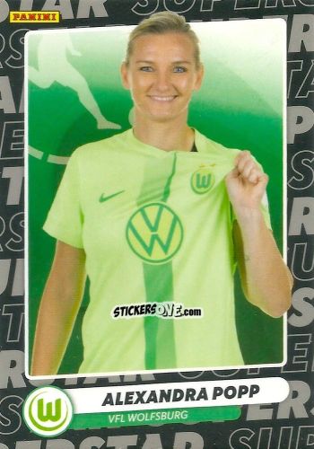 Cromo Alexandra Popp - Frauen Bundesliga 2024-2025
 n. STAR-9 - Panini