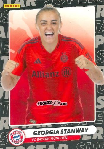 Figurina Georgia Stanway - Frauen Bundesliga 2024-2025
 n. STAR-10 - Panini