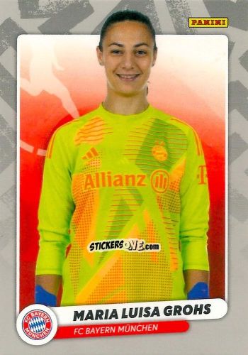 Figurina Maria Luisa Grohs - Frauen Bundesliga 2024-2025
 n. BASE-9 - Panini