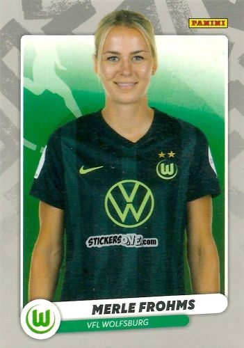Figurina Merle Frohms - Frauen Bundesliga 2024-2025
 n. BASE-16 - Panini