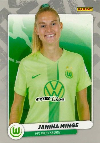 Cromo Janina Minge - Frauen Bundesliga 2024-2025
 n. BASE-22 - Panini