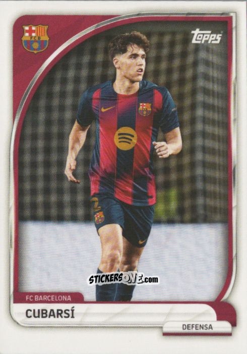 Cromo Cubarsí - Fc Barcelona 2025-2026 Collector Tin n. 2 - Topps