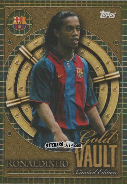 Cromo Ronaldinho - Fc Barcelona 2025-2026 Collector Tin n. GV-7 - Topps