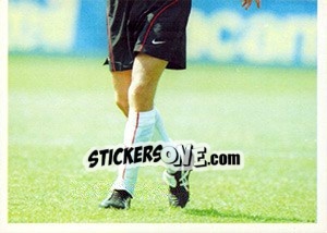 Sticker André Ooijer in game - PSV Eindhoven 2000-2001 - Panini