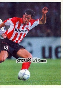Sticker Chris van der Weerden in game - PSV Eindhoven 2000-2001 n. 17 - Panini