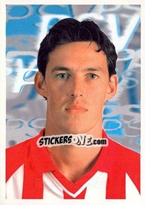 Sticker Chris van der Weerden (Portrait) - PSV Eindhoven 2000-2001 - Panini