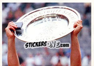 Sticker Ernest Faber in celebration - PSV Eindhoven 2000-2001 - Panini