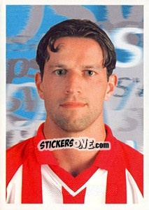 Cromo Ernest Faber (Portrait) - PSV Eindhoven 2000-2001 - Panini