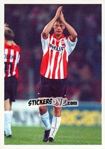 Sticker Theo Lucius after game - PSV Eindhoven 2000-2001 n. 42 - Panini