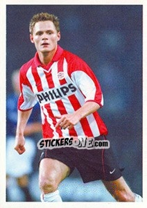 Sticker Johann Vogel in game - PSV Eindhoven 2000-2001 - Panini
