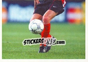 Sticker Johann Vogel in game - PSV Eindhoven 2000-2001 - Panini