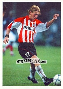 Cromo Björn van der Doelen in game - PSV Eindhoven 2000-2001 - Panini