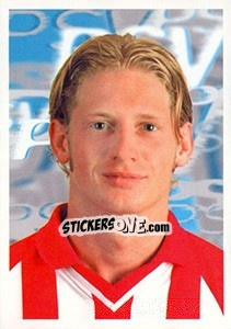 Sticker Björn van der Doelen (Portrait) - PSV Eindhoven 2000-2001 - Panini
