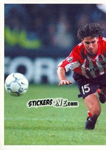 Sticker John de Jong in game - PSV Eindhoven 2000-2001 - Panini