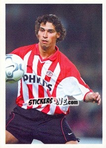 Cromo John de Jong in game - PSV Eindhoven 2000-2001 - Panini