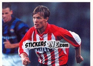 Cromo Joonas Kolkka in game - PSV Eindhoven 2000-2001 - Panini