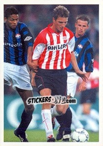 Sticker Arnold Bruggink in game - PSV Eindhoven 2000-2001 n. 77 - Panini