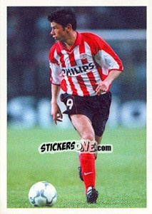 Cromo Mateja Kezman in game - PSV Eindhoven 2000-2001 - Panini