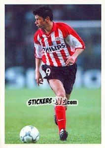 Sticker Mateja Kezman in game - PSV Eindhoven 2000-2001 n. 90 - Panini