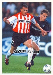 Sticker Wilfred Bouma in game - PSV Eindhoven 2000-2001 n. 93 - Panini