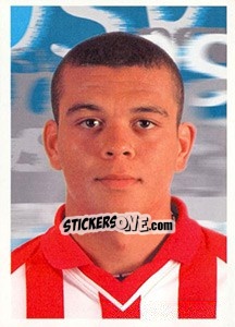 Sticker Wilfred Bouma (Portrait) - PSV Eindhoven 2000-2001 - Panini