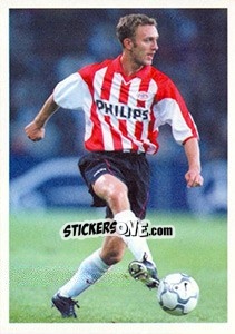 Sticker Dennis Rommedahl in game - PSV Eindhoven 2000-2001 - Panini