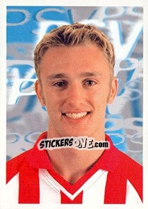 Sticker Dennis Rommedahl (Portrait) - PSV Eindhoven 2000-2001 n. 98 - Panini