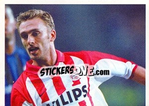 Sticker Dennis Rommedahl in game - PSV Eindhoven 2000-2001 n. 99 - Panini