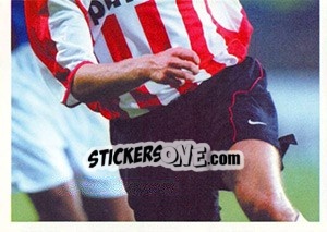 Sticker Dennis Rommedahl in game - PSV Eindhoven 2000-2001 n. 100 - Panini